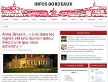 Tablet Screenshot of infos-bordeaux.fr